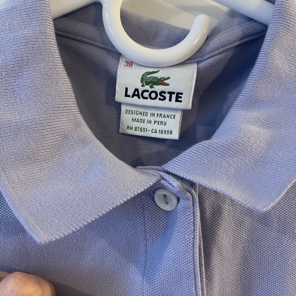 Lacoste polo shirt size 38 - Picture 2 of 3